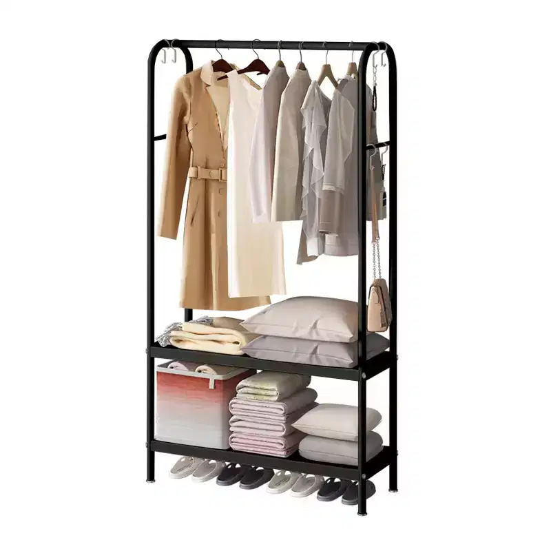 Metal Freestanding Garment Rack 31.5