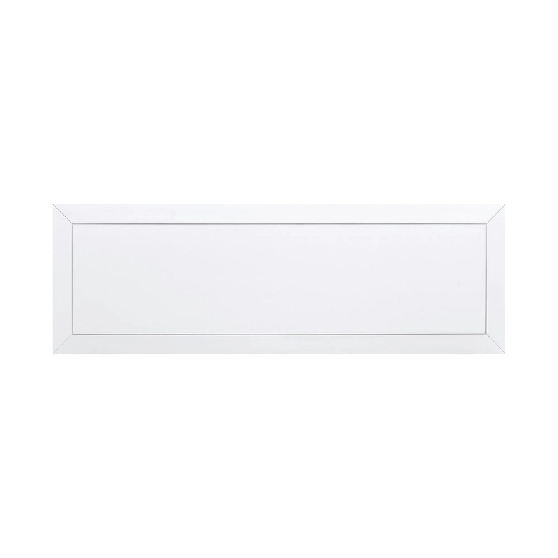 White 4-drawer Buffet Sideboard Console Table with Bottom Shelf