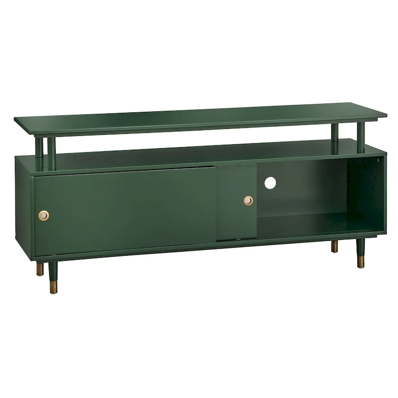 Mid-Century Modern Wood TV Stand