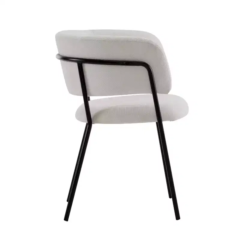Christopher Knight Home Nest Modern Upholstered Dining Chairs with Metal Frame (Set of 6)