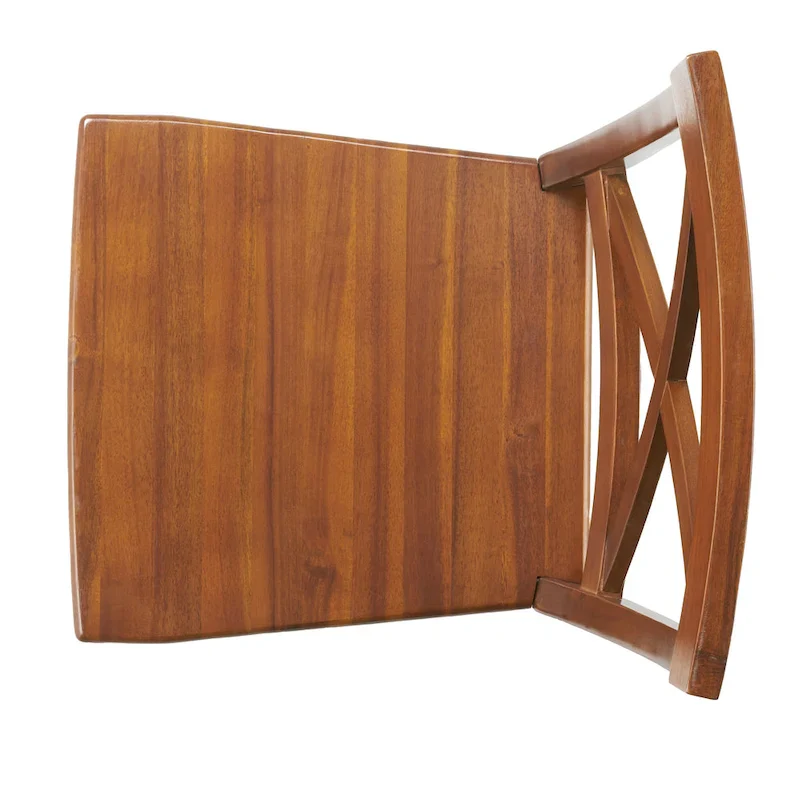 Rovie Acacia Wood Dining Chair (Set of 2)