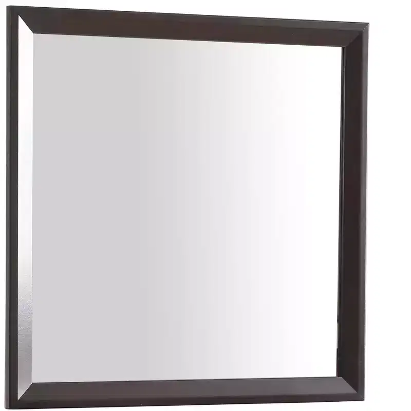 Passion Furniture 36 in. x 36 in. Classic Square Framed Dresser Mirror