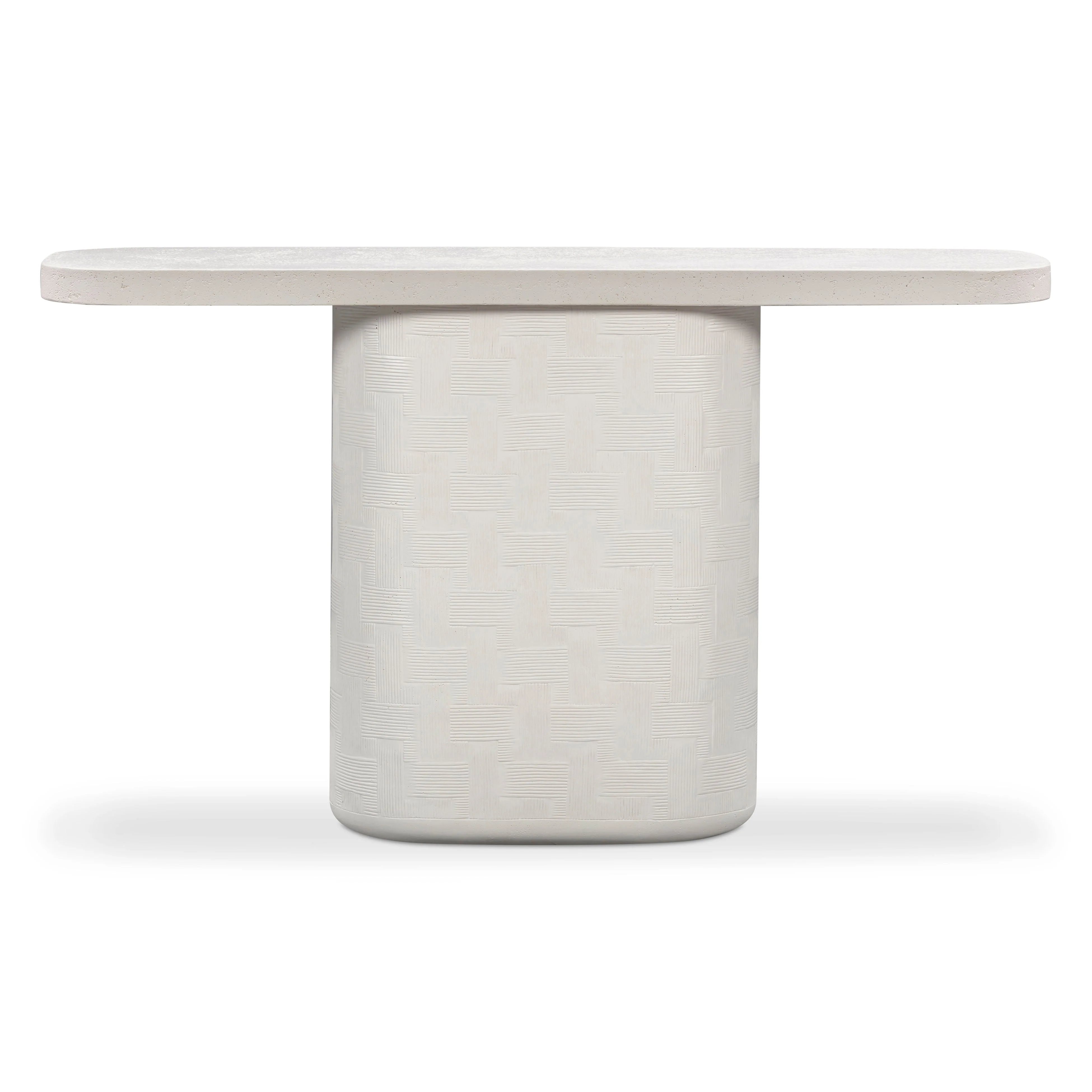 55 Indoor/Outdoor Concrete Console Table