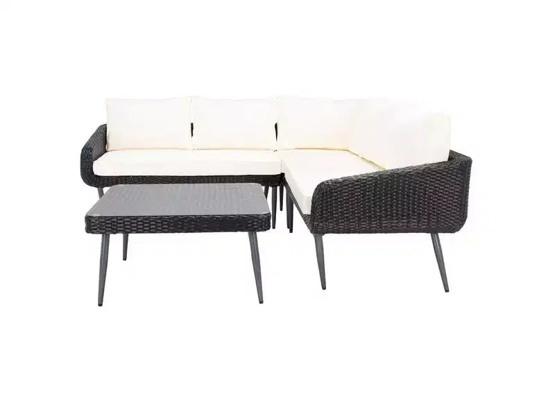 Onri 4 Piece Sofa Set - Indoor/Outdoor - PAT9027 - Safavieh