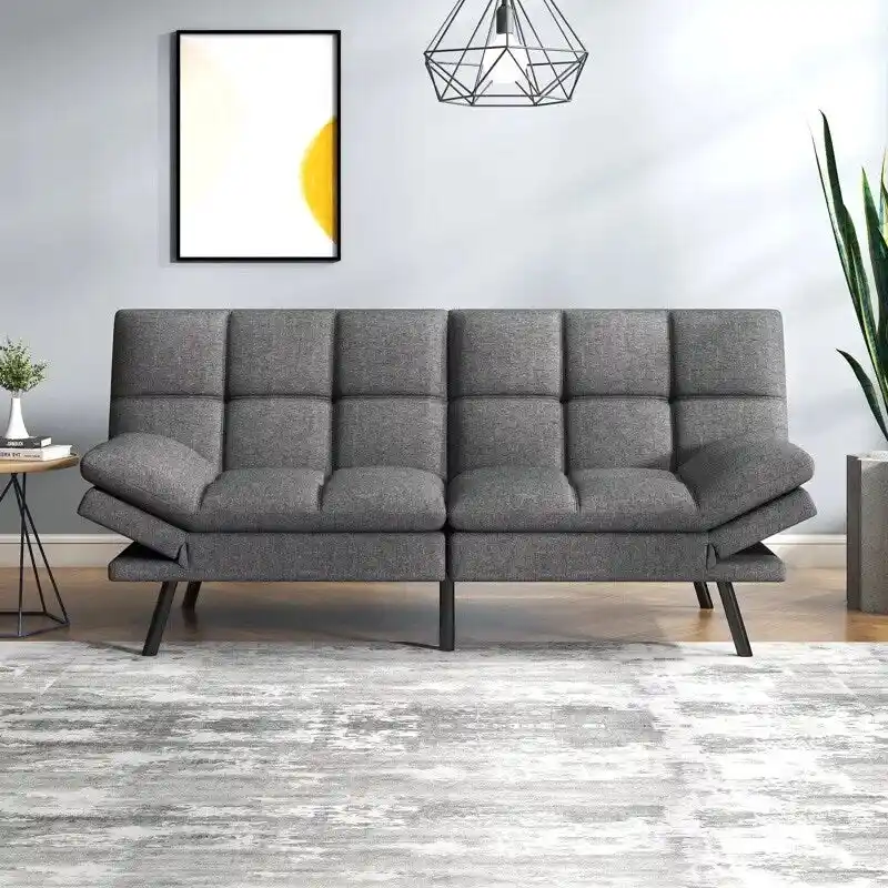 Power Leather Home Theater Recliner Seating — Row of 2