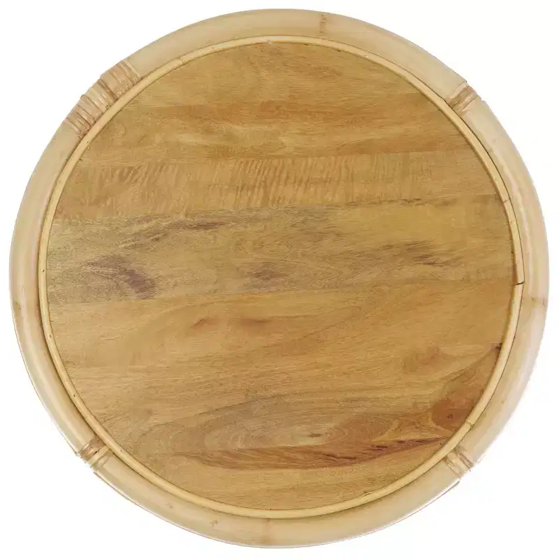 Arvid Round Accent Table - ACC6505A - Natural - Safavieh
