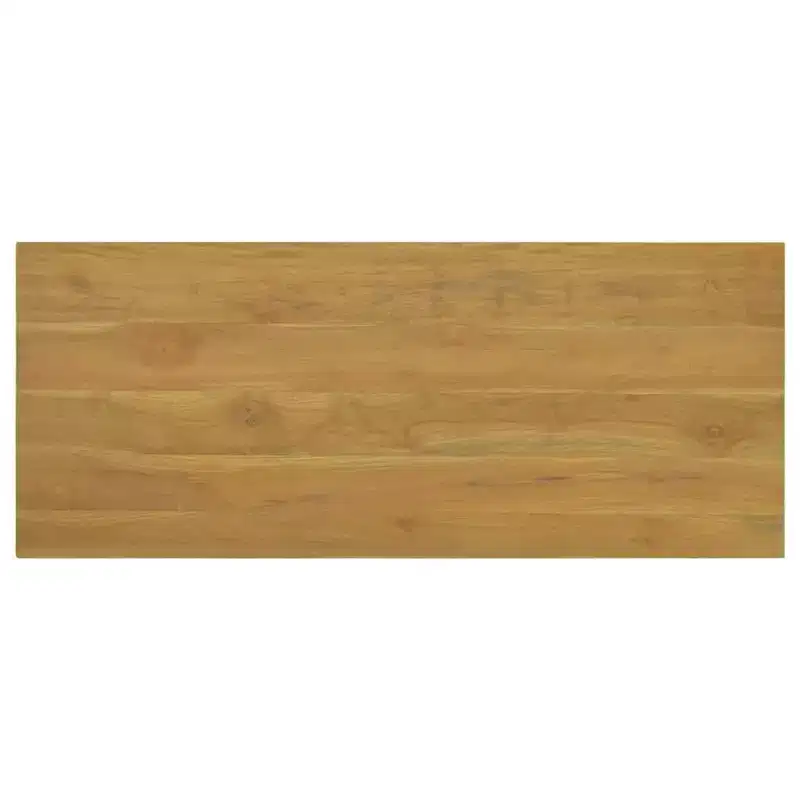 vidaXL Bathroom Cabinet Natural Teak Solid Teak Wood