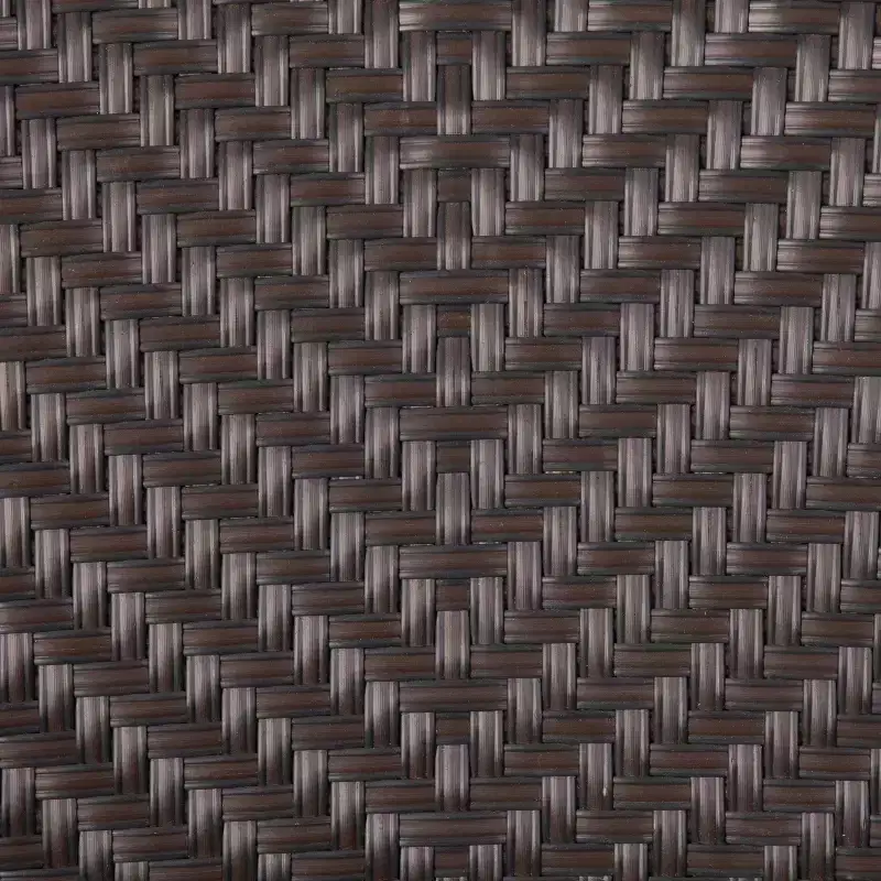Flash Furniture Jace Commercial Grade Stacking Patio Chair, All Weather PE Rattan Wicker Patio Dining Chair
