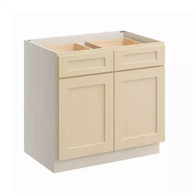 CASAINC 30 in. W x 24 in. D x 34.5 in. H Base Kitchen Cabinet with Drawer and Soft-Close Hinges  Plywood RTA Cabinet