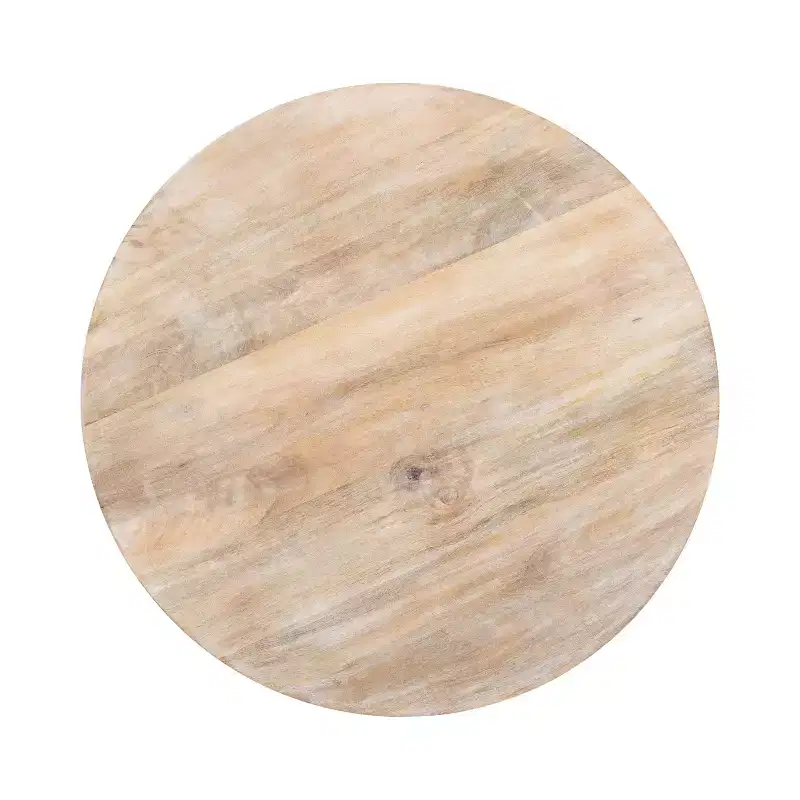 Kate and Laurel Mariona Round Entryway Table, 26x26x30, Natural