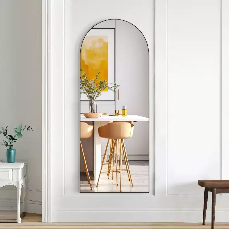 Arched Full-Length Floor Mirror