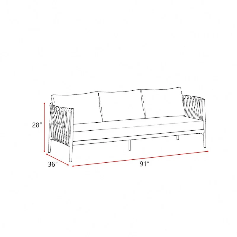 Kamari 4-Piece Deep Seating Set