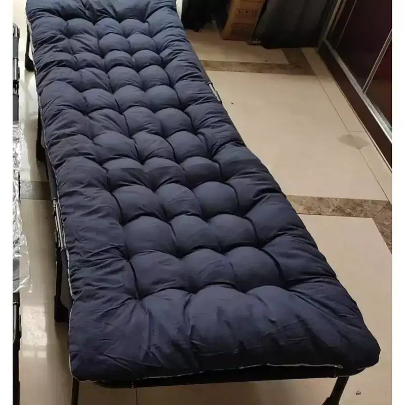 Camping Cot with Comfortable Mattress for Adults, Folding Cot Camping Bed for Travel Tent Day Bed Outdoor Home Guest Office Nap