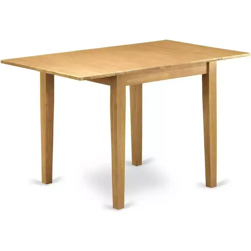 HomeStock Rectangular Table 30X48 With 2 Drop Leaves