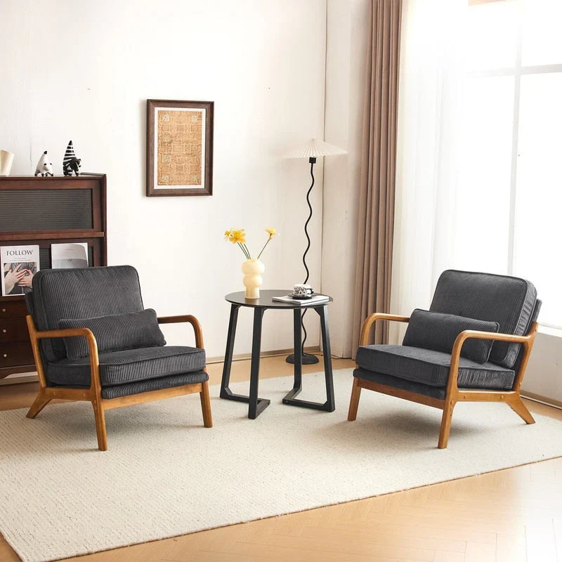 Mid Century Modern Upholstered Accent Chair