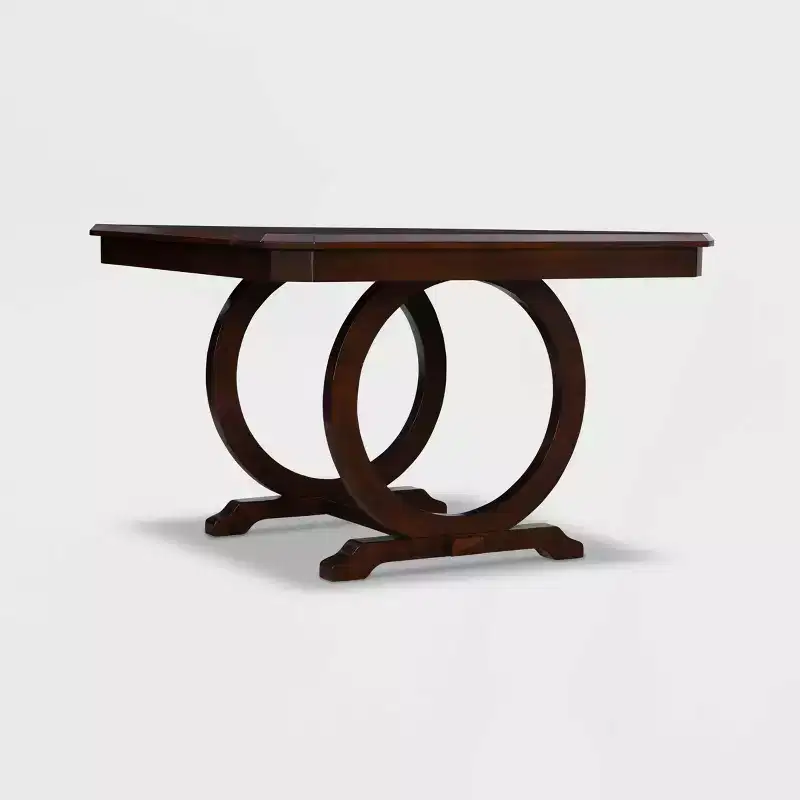 Vasha Square Gathering Table Cherry Red - Powell