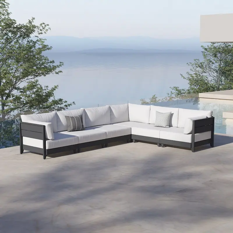 Galway 6pc Multi-Chair Seating Sectional