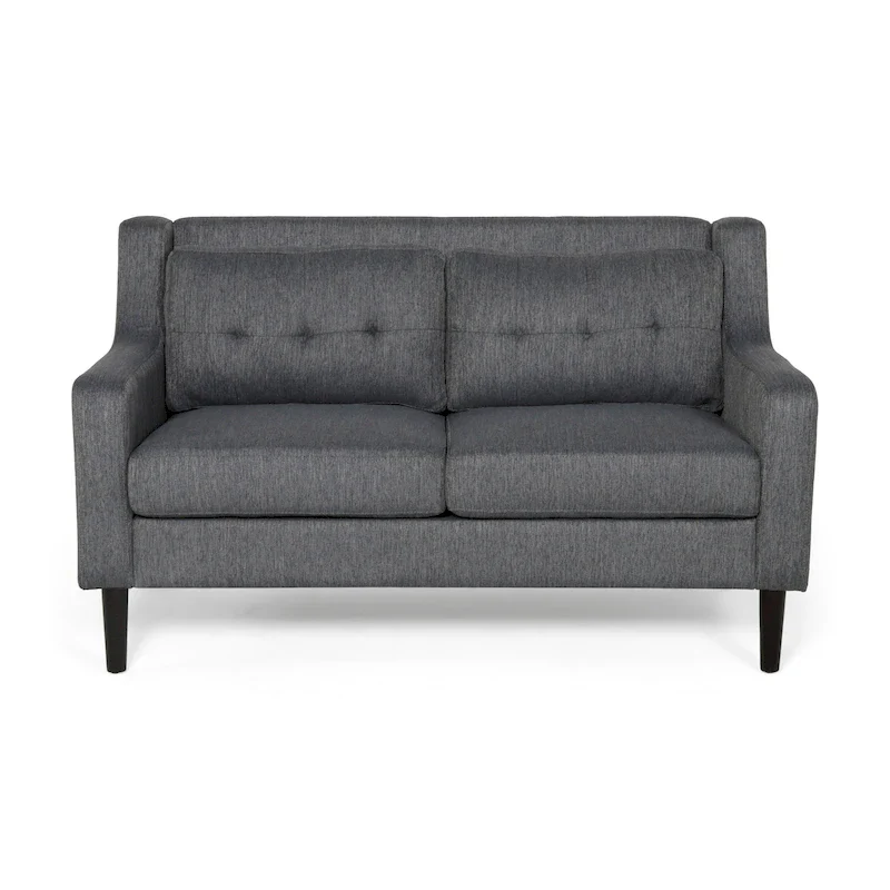 Galene Contemporary Fabric Loveseat by  - 58.00 W x 33.50 L x 34.50 H