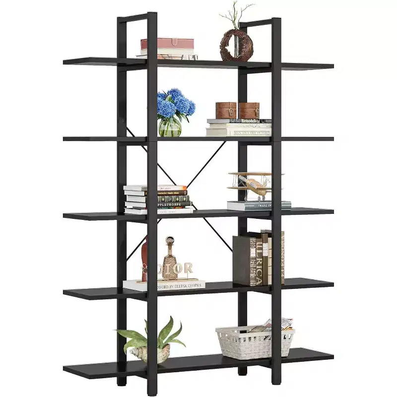 Lantine 5-Tier Freestanding Bookshelf