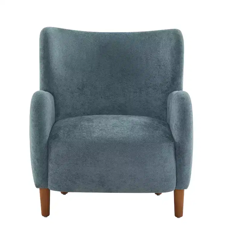 Christopher Knight Home Raven Indoor Wingback Velvet Upholstered Accent Chairs