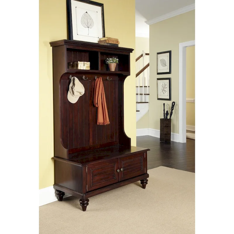 Bermuda Dark Espresso Hall Stand by Homestyles