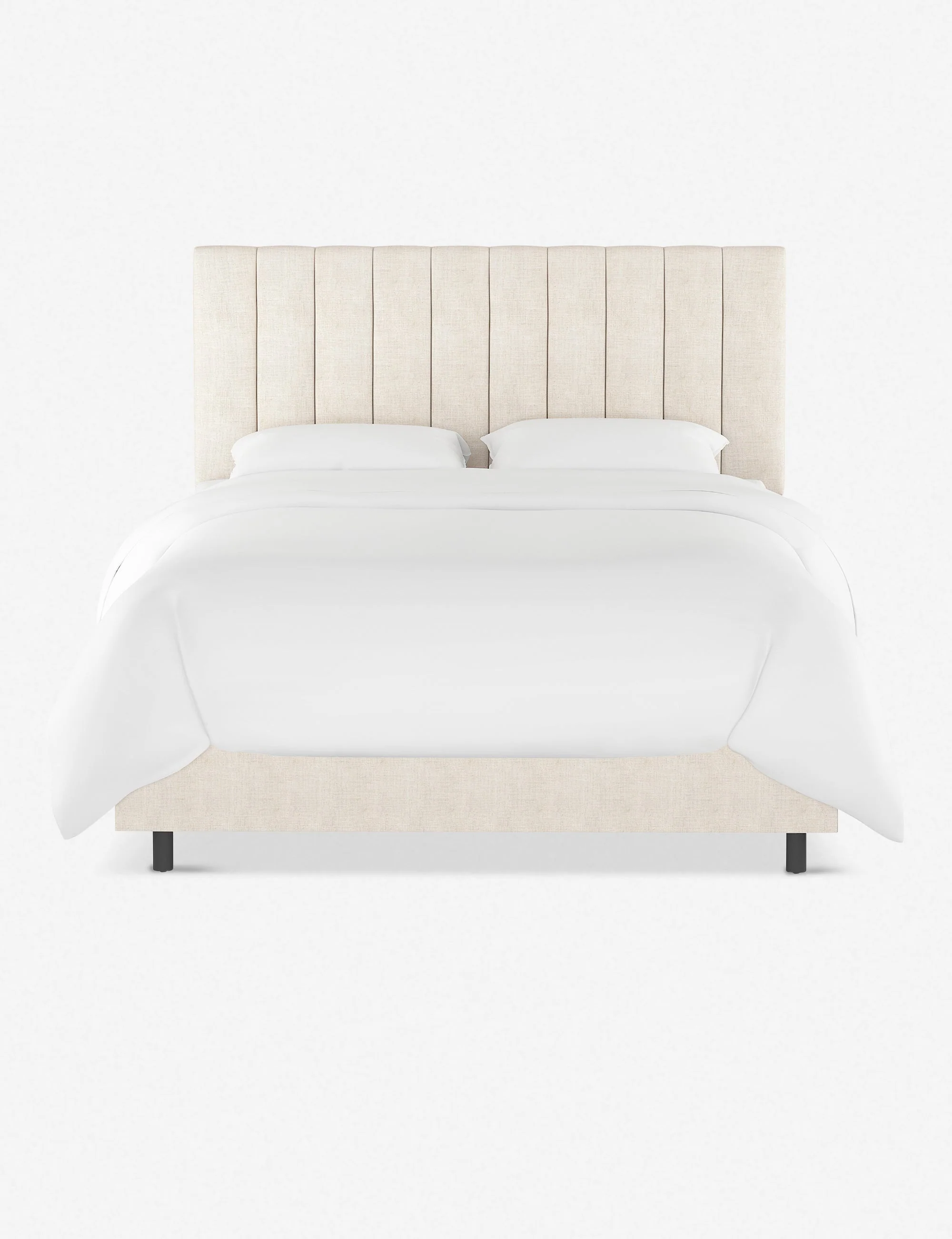Bed Fresh, chic lines lend this bed frame a modern tone that makes it a dynamic focal point for a curated space. Style this bed with luxe sheets