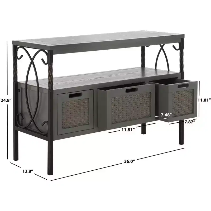 Joshua Media Console - AMH6532 -Safavieh Couture