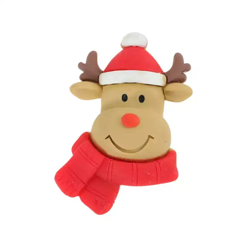 Unique Bargains Magnetic Refrigerator Magnet Red White 1 Pc