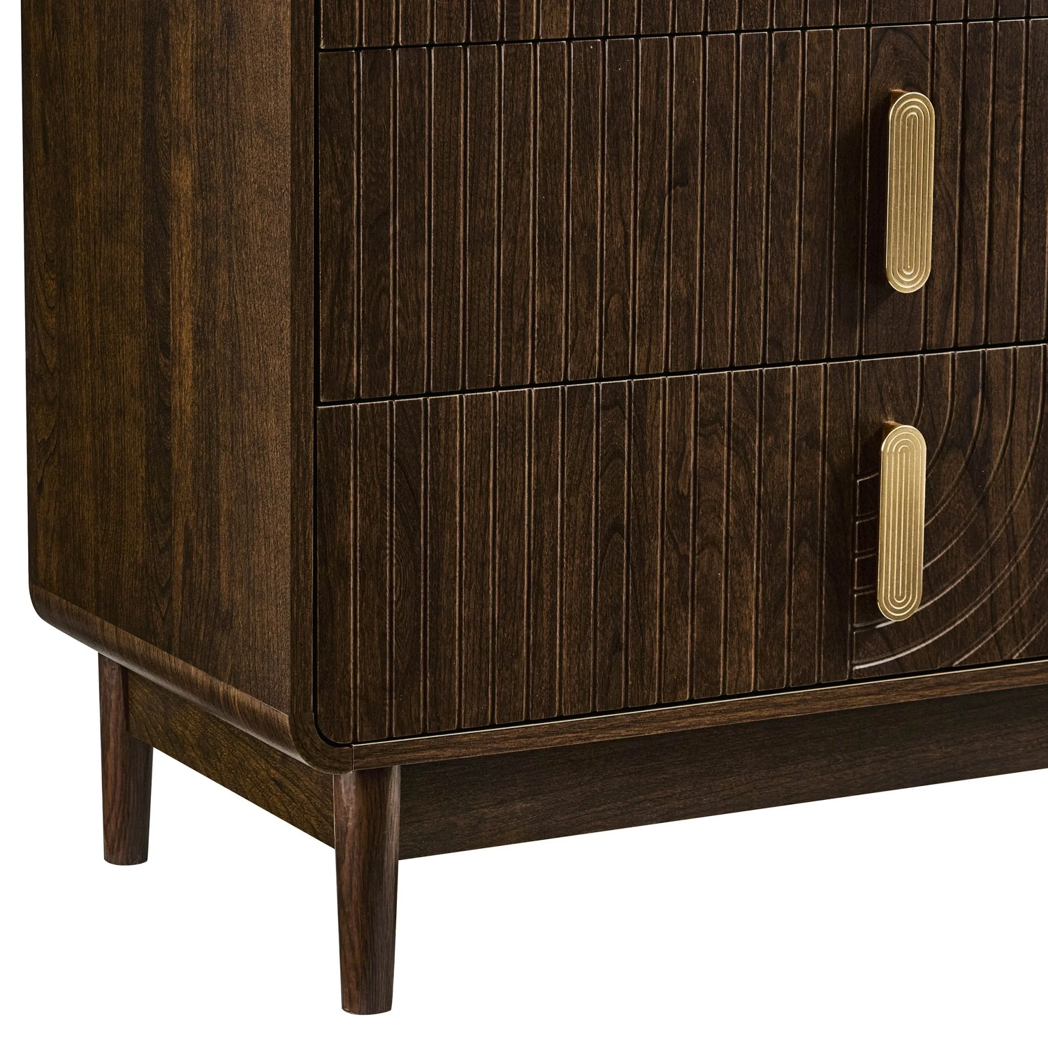 3 Drawer Chest - Walnut