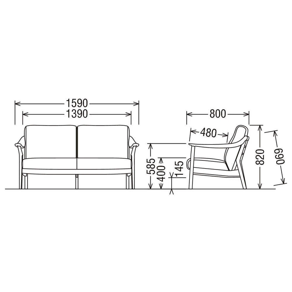 Study Understated - Sofa