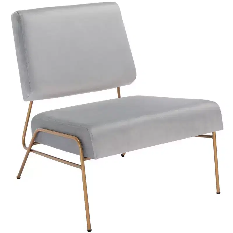 Romilly Velvet Accent Chair - ACH6203 - Safavieh