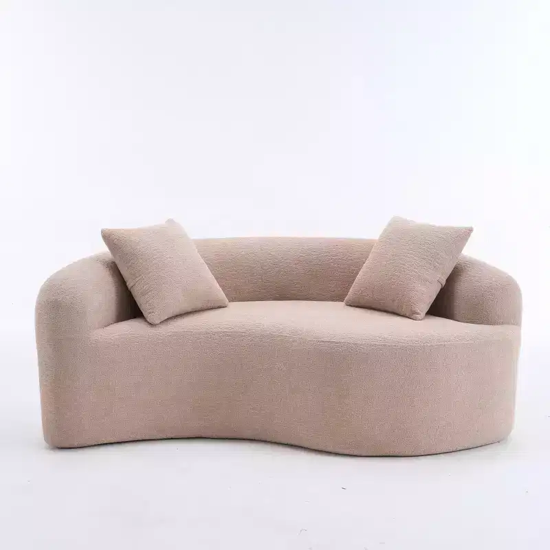 Whisen 66.9 Chenille Loveseat Sofa