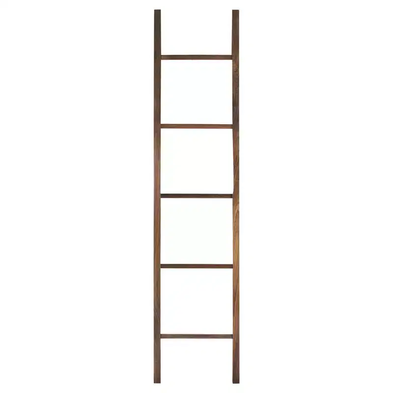Decorative Ladder with Solid Hardwood