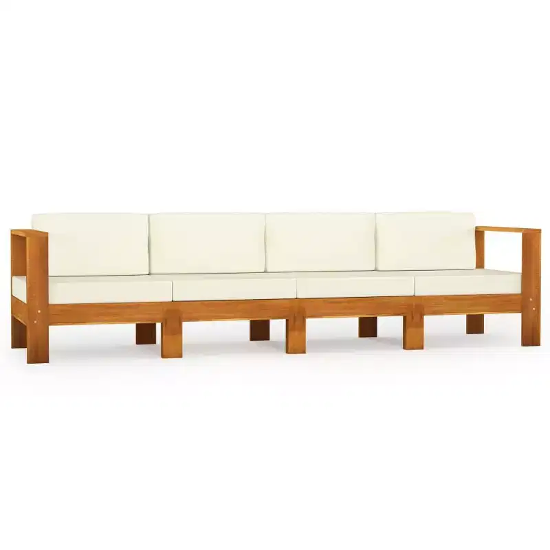 vidaXL Wooden Lounge Set, Wood