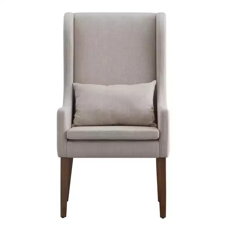 Slipcovered Wingback Parson Chair