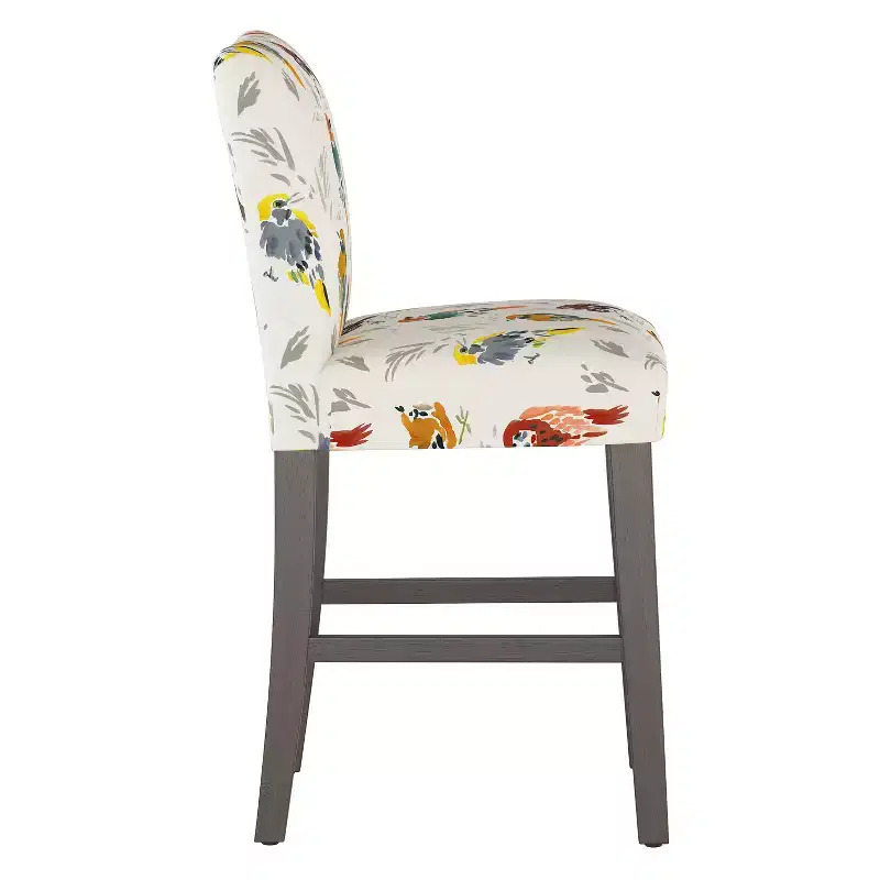 Skyline Furniture Hendrix Patterned Counter Height Barstool