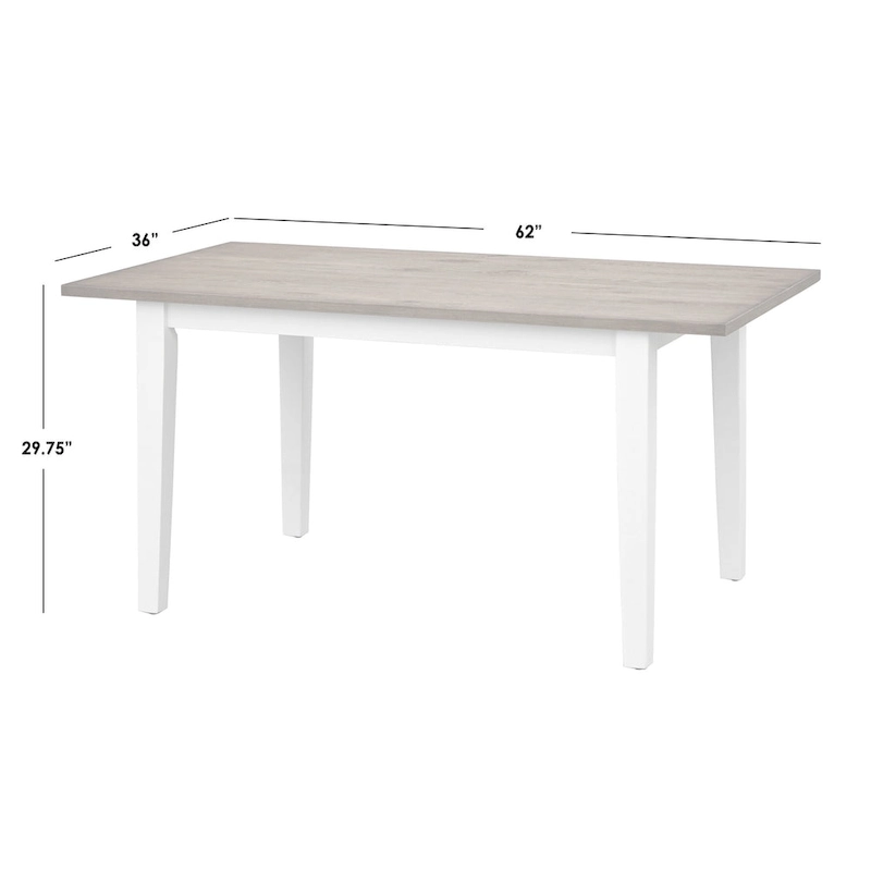 Simple Living Nashville Farmhouse Dining Table