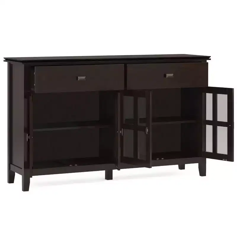 WyndenHall Stratford Large 4 Door Sideboard Buffet