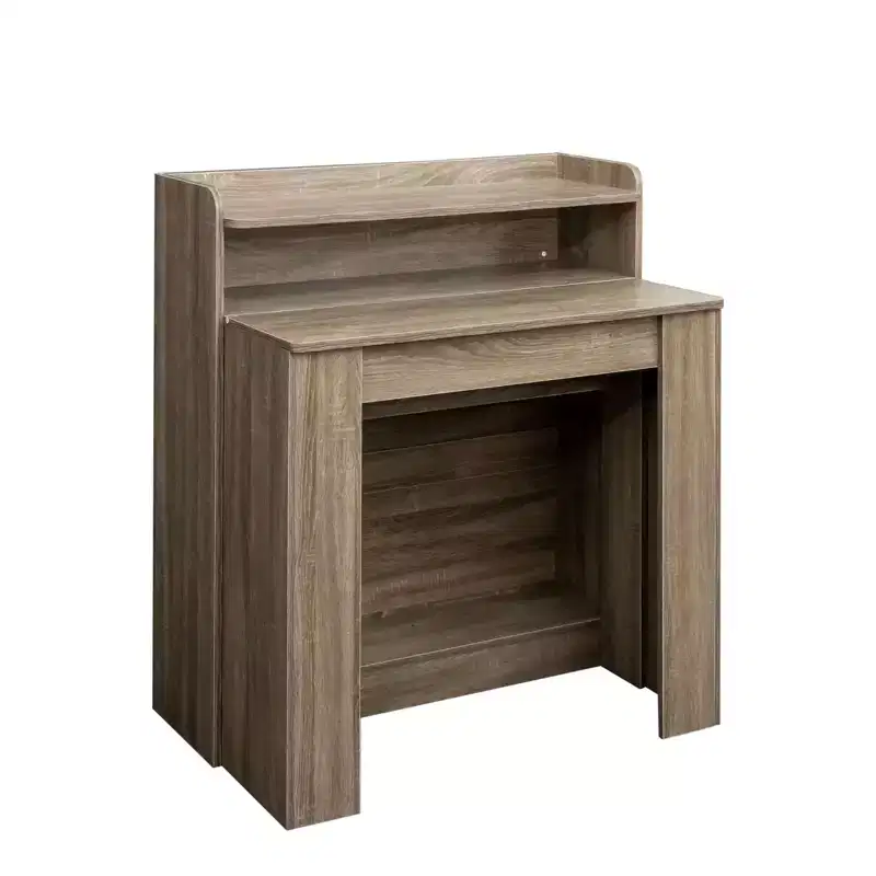 TUYOHW Wooden Dining Table for 6-8,Extendable Cnsole Table with Storage,Space-saving & Versatile Table for Living Room,Small Space,Apartment