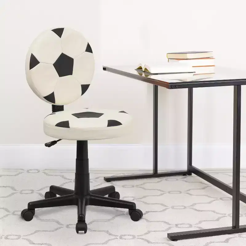 Emma and Oliver Soccer Swivel Task Office Chair