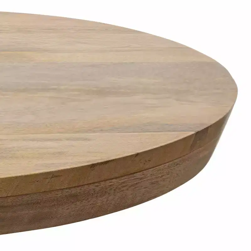 Kate and Laurel Conan Capsule Wood Coffee Table, 38x20x17, Natural
