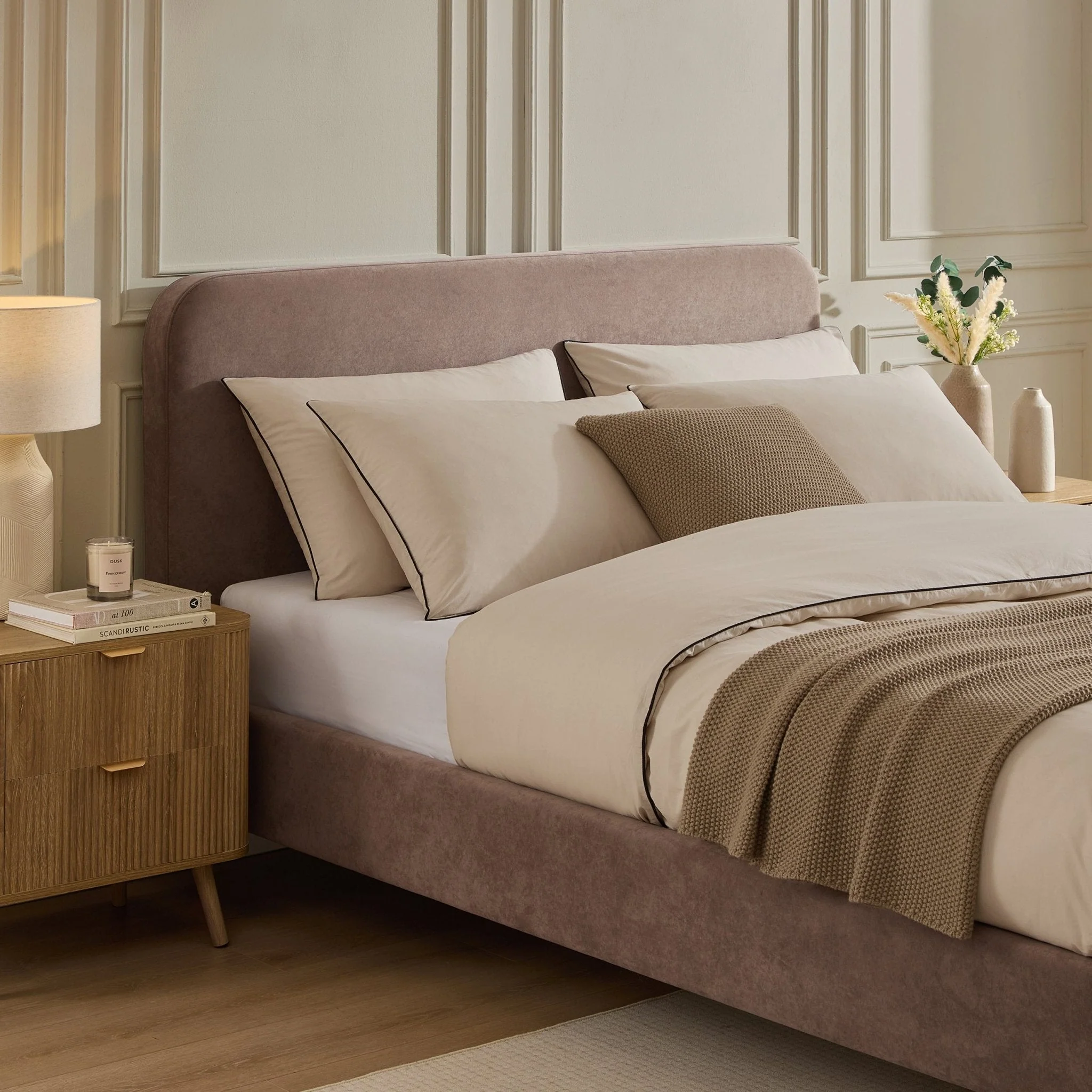 Bed - Taupe