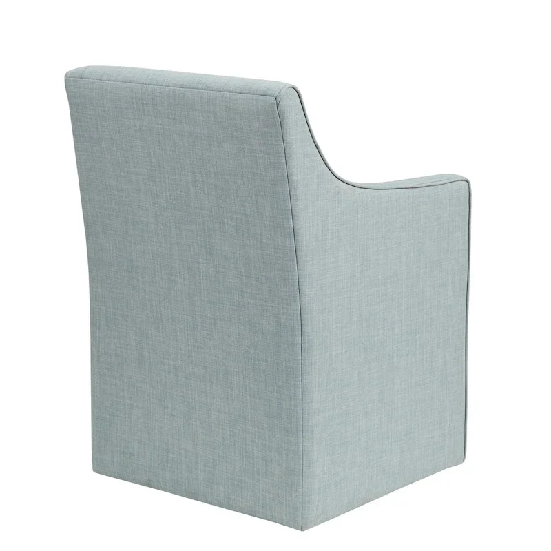 Madison Park Charlotte Dining Arm Chair with Casters