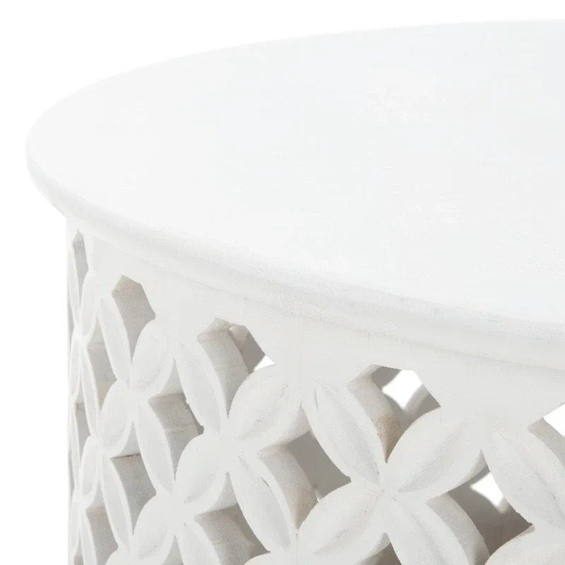 SAFAVIEH Antkea Round Coffee Table - 35 L x 35 D x 16 H - 35Wx35Dx16H