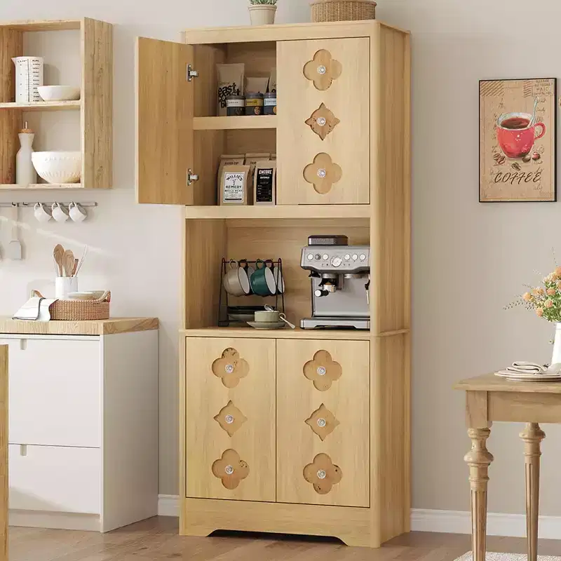 Kitchen Pantry Cabinet, 72