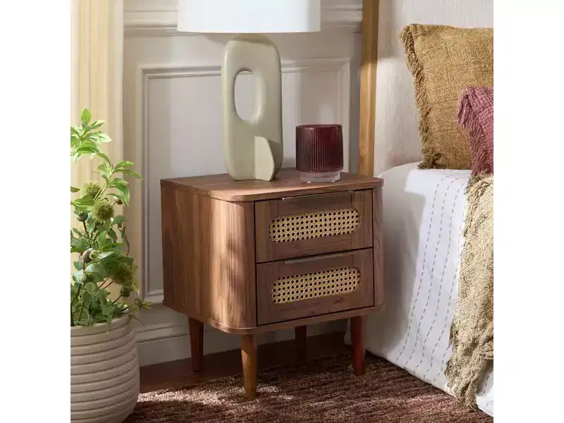 Brey 2 Drawer Nightstand - NST3107 - Safavieh