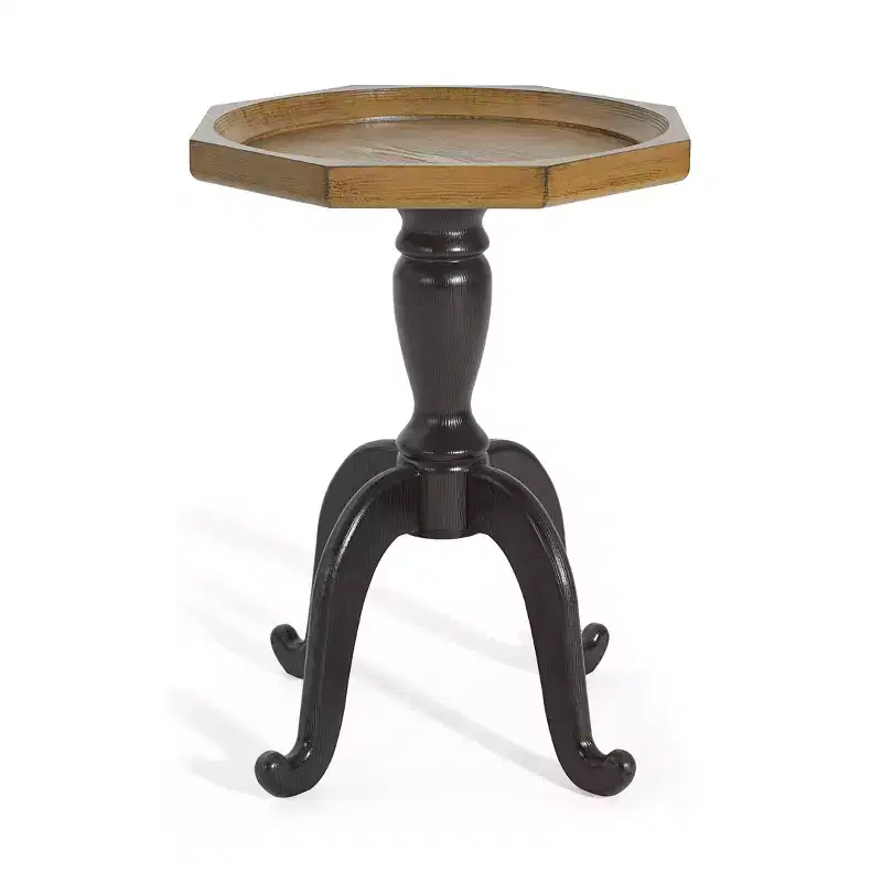 Christopher Knight Home Rhea French Country Faux Wood Accent Table with Octagonal Top