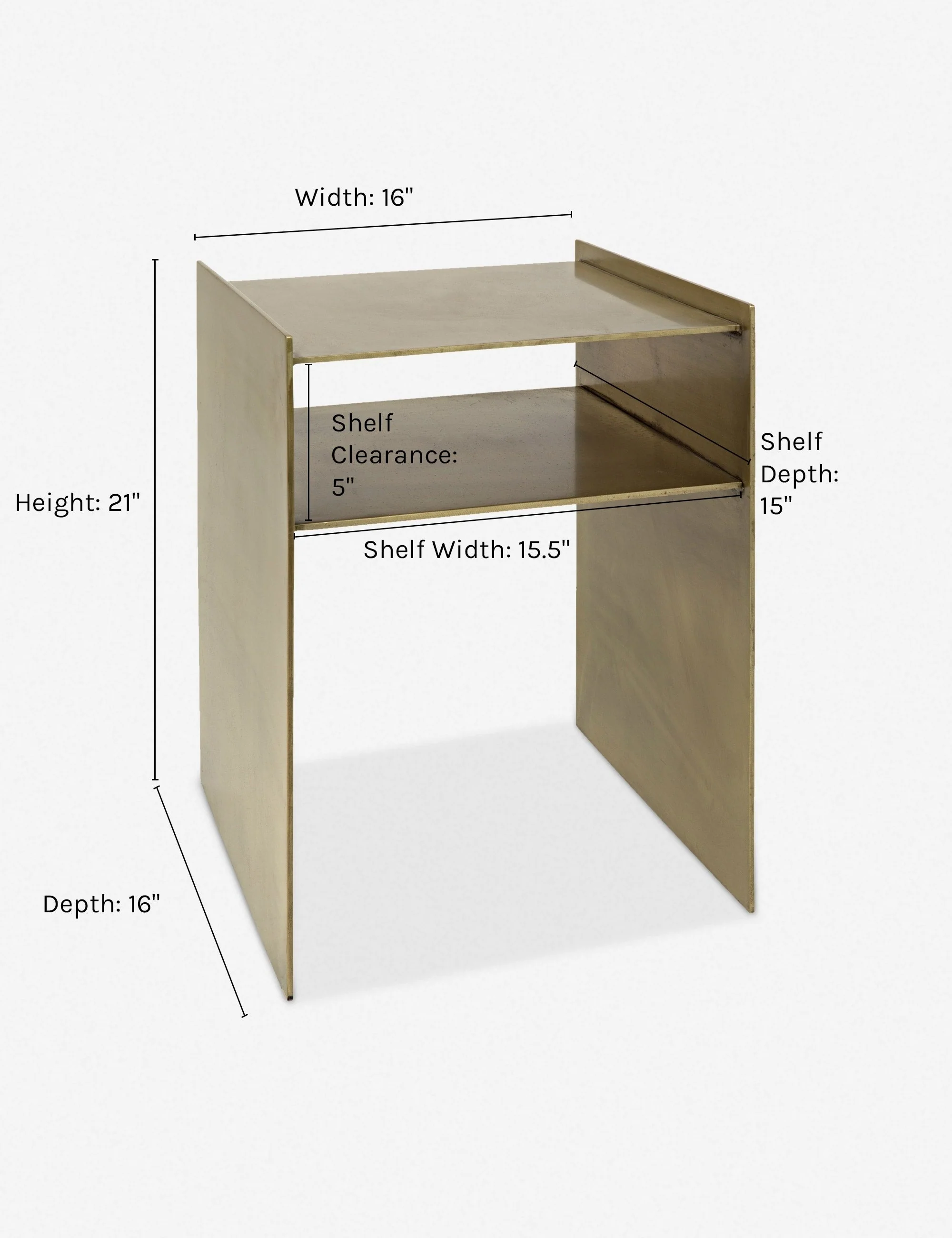 Nightstand - A perfectly modern piece, this nightstand makes a sleek sidekick for minimalist bedrooms