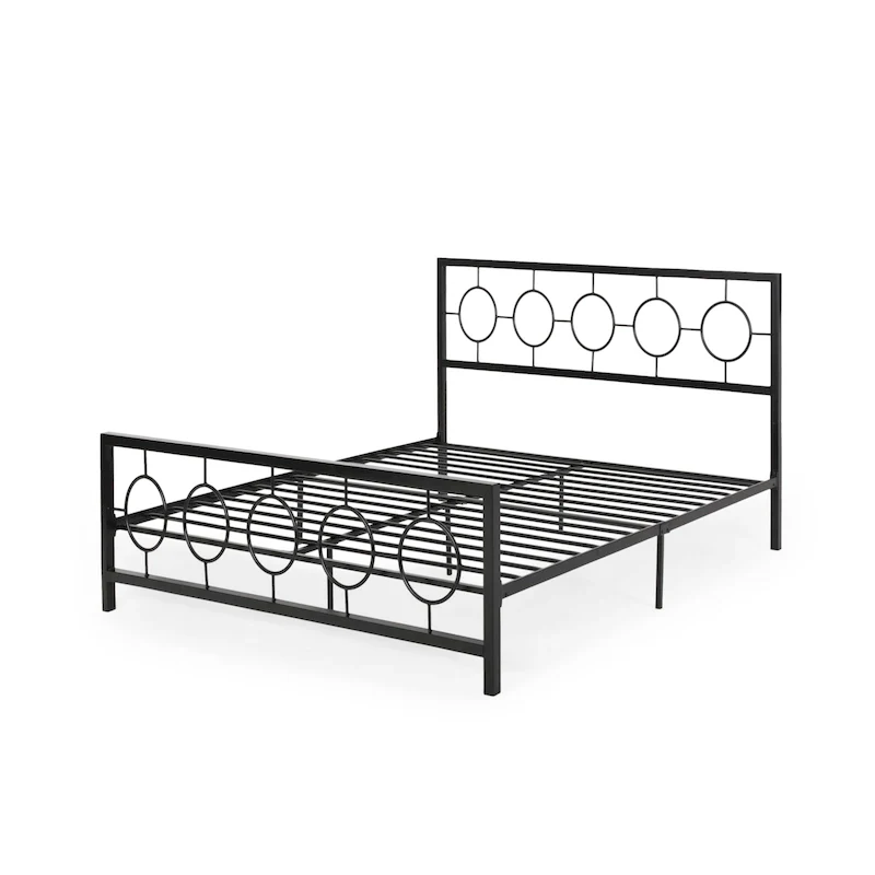 Modern Iron King Bed Frame