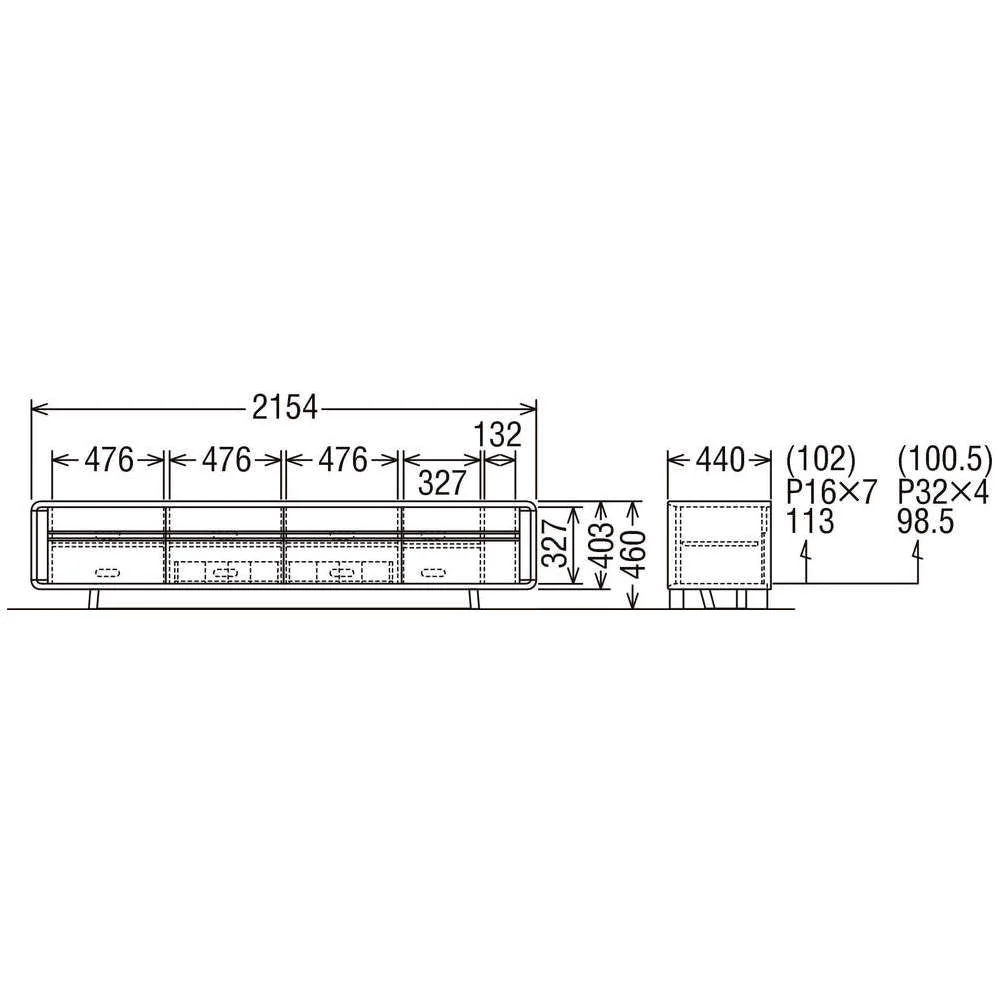 TV Board Mid Standard - Cabinet